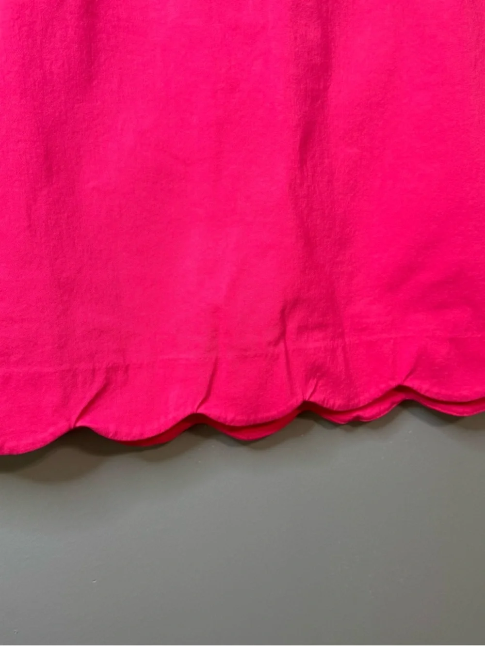 Zac & Rachel Fandango Pink Scallop Stretch Knit Skort Skirt. Size 16 - Picture 5 of 8